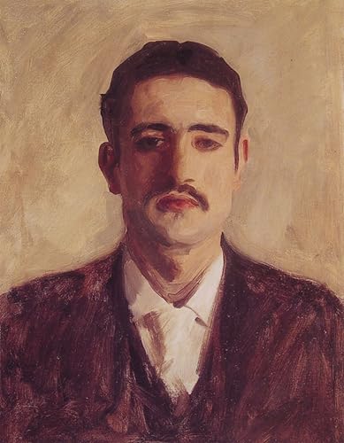 Cuadro de lienzo de John Singer Sargent para salón, pintura de retrato masculino elegante