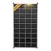 enjoysolar® Mono 150 W Monocrystalline Solar Panel Ideal for Motorhomes, Garden Sheds, Boats (Mono 150 W)