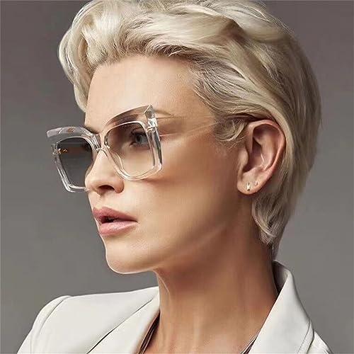 GIFIORE Oversized Cat Eye Sunglasses For Women Vintage Fashion Nude Cateye Sun Glasses3