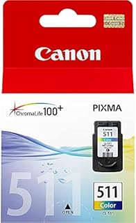 Canon CL-511 Ink Cartridge for printers (Cyan, Magenta, Yellow, Pixma iP/MP/MX/Pro, Blister, Inkjet), CL511