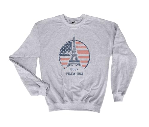 USA Olympic Team Sweathirts, 2024 Olympics Tee, Olympics Team Hoodie, Paris Vacation Tee, 2024 France Olympics Sweatshirts, Olympic Gear, Team USA T-Shirt, Paris Olympic T-Shirt for Youths & Adults -2