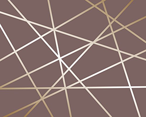 Wall Rogues FDM50577 Chocolate Pinnacle Wall Mural, Gold