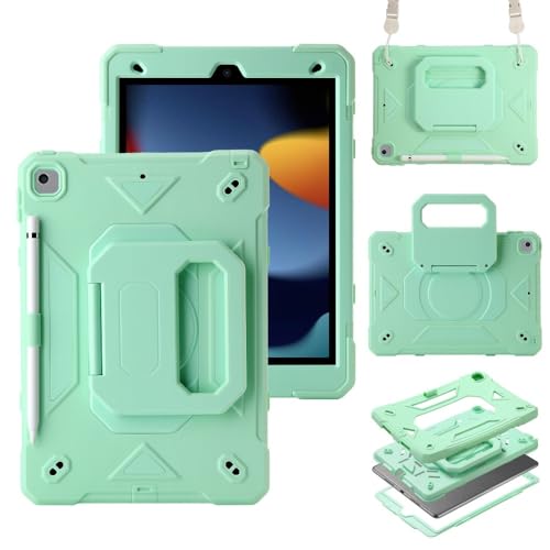 Coque iPad 7e génération antichoc pour éviter les fissures d'écran en silicone