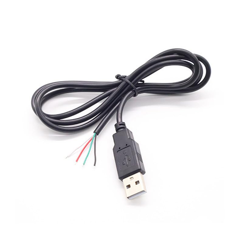 Amazon.co.jp: 電光ホーム USBケーブル 4芯 1m オス メス 4芯