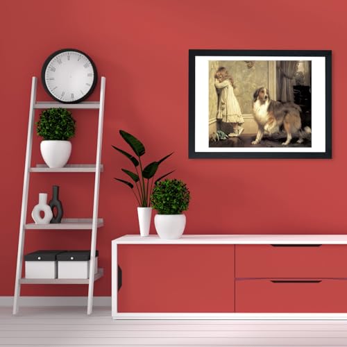 Grande affiche encadrée Charles Burton Barber ravive vos murs vides