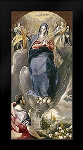 The Immaculate Conception Framed Art Print by Greco, El