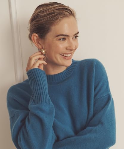 Image of NAADAM Womens Luxe Cashmere Oversized Crewneck Sweater