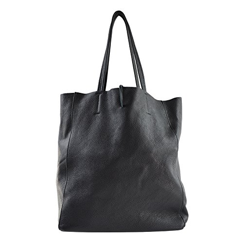 Chicca Borse 80031 Borsa Tote, 35 cm, Nero