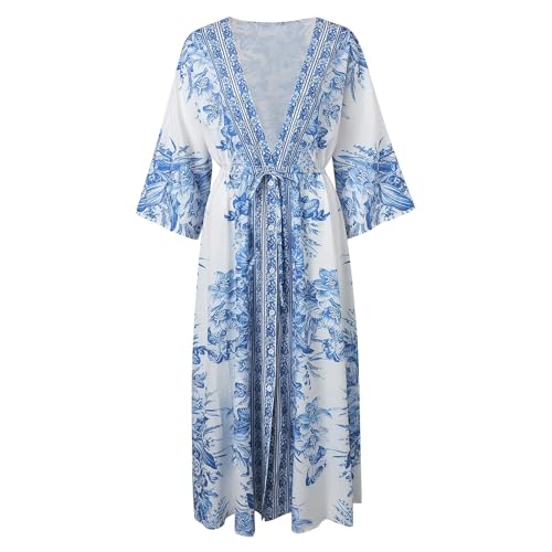 Robe bustier longue été chic en textile léger et fluide - 4