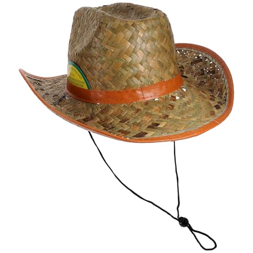 Chapeau de paille de haute qualité homme design élégant Outanaya