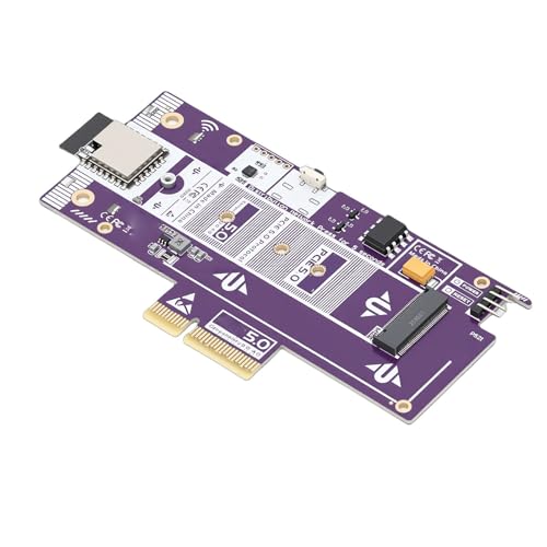 Tarjeta PCIe 5.0 M.2 NVMe de 128 Gbps con control remoto para PC y servidor NAS
