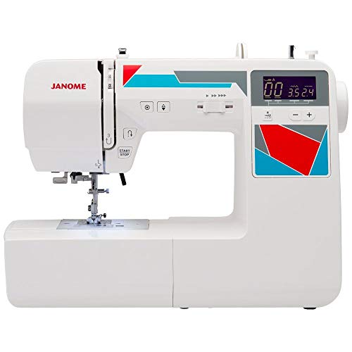 Janome Mod 100 Computerized Sewing Machine with Quilt Bundle Refurbished