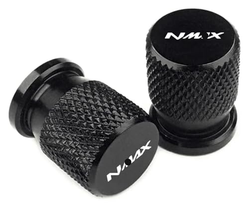 2pcs CNC Aluminio Tapas de Válvula de Neumático para Motocicleta Accesorios Compatible con Nmax N-max 125 155 2017 2018 2019 2020-2023