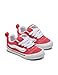 Vans Little Kids' Knu Skool Shoe - '90s Retro Puffy Fashion Sneakers, Boy & Girl, Crimson Haze, 3