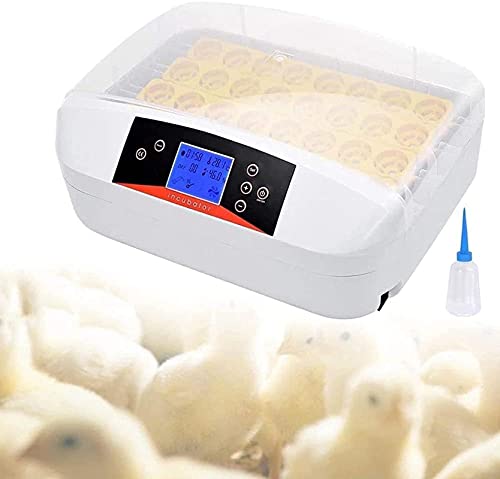 32 Digitale ei-incubators met LED-testen Lichte temperatuur Vochtigheidscontrole voor het uitkomen van kippeneend Goose… - Afbeelding 8