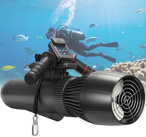 Booster de Caiaque Portátil, 5-8 Km/H, Pode Mergulhar Até 40 Metr...