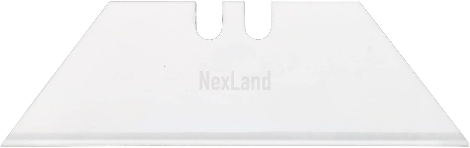 NexLand Ceramic Razor Blade 1992 Ultra-Sharp Box Cutter Utility Knife Blades (blade white-10pcs)