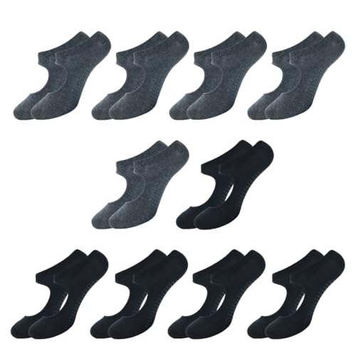 BALENZIA Pilates Grip Socks Women |Pack of 10| Yoga Accesorries Grip Hospital Walk|Ballet Dance Anti Slip Non Skid Sock