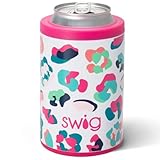 Swig Life Standard Can + Bottle Cooler, Stainless Steel, Dishwasher Safe, Triple Insulated Can...