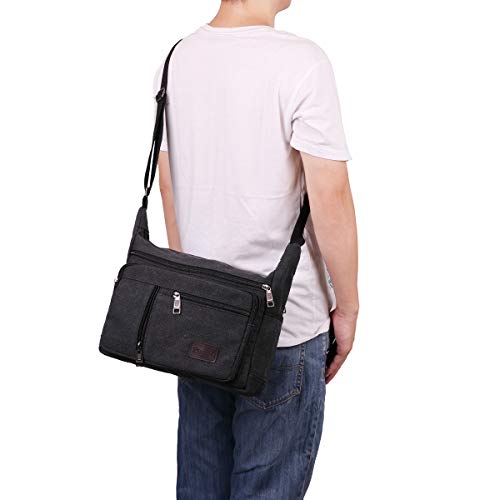 Sac vintage en toile canvas de qualité supérieure style rétro chic - 7
