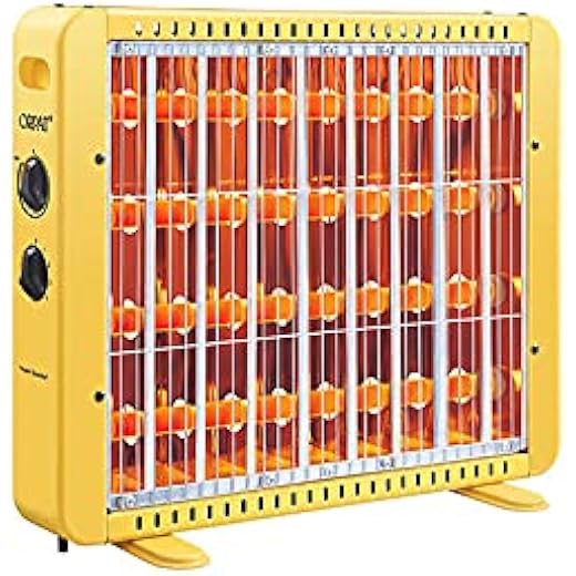 Orpat Climate Control ? Quartz Heater ? OQH-1470 - Majestic Yellow