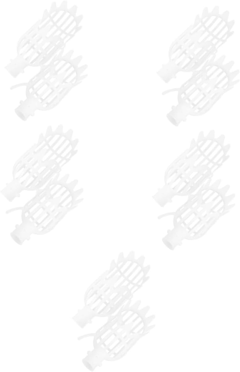 POPETPOP 10pcs Fruit Picker Baskets Telescopic Harvesting Tool for Mangoes and More for Gardening and Collection