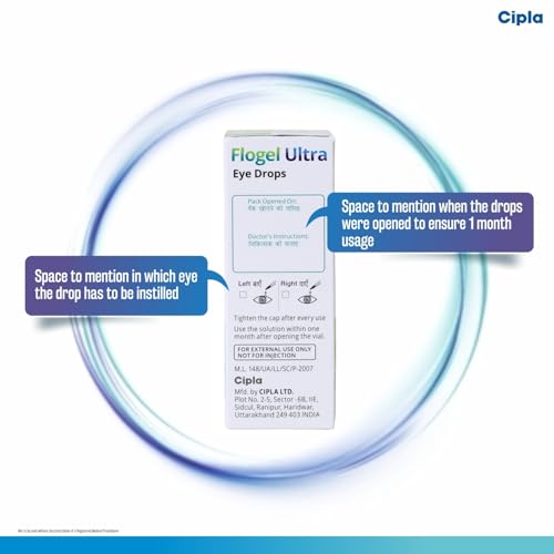 Image of FLOGEL ULTRA - Bottle of 10ml Eye Drops