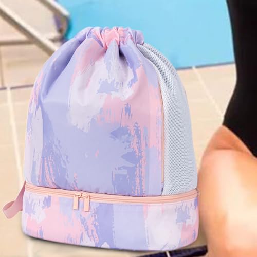 Sac d'équipement de natation grand volume avec séparation sèche humide