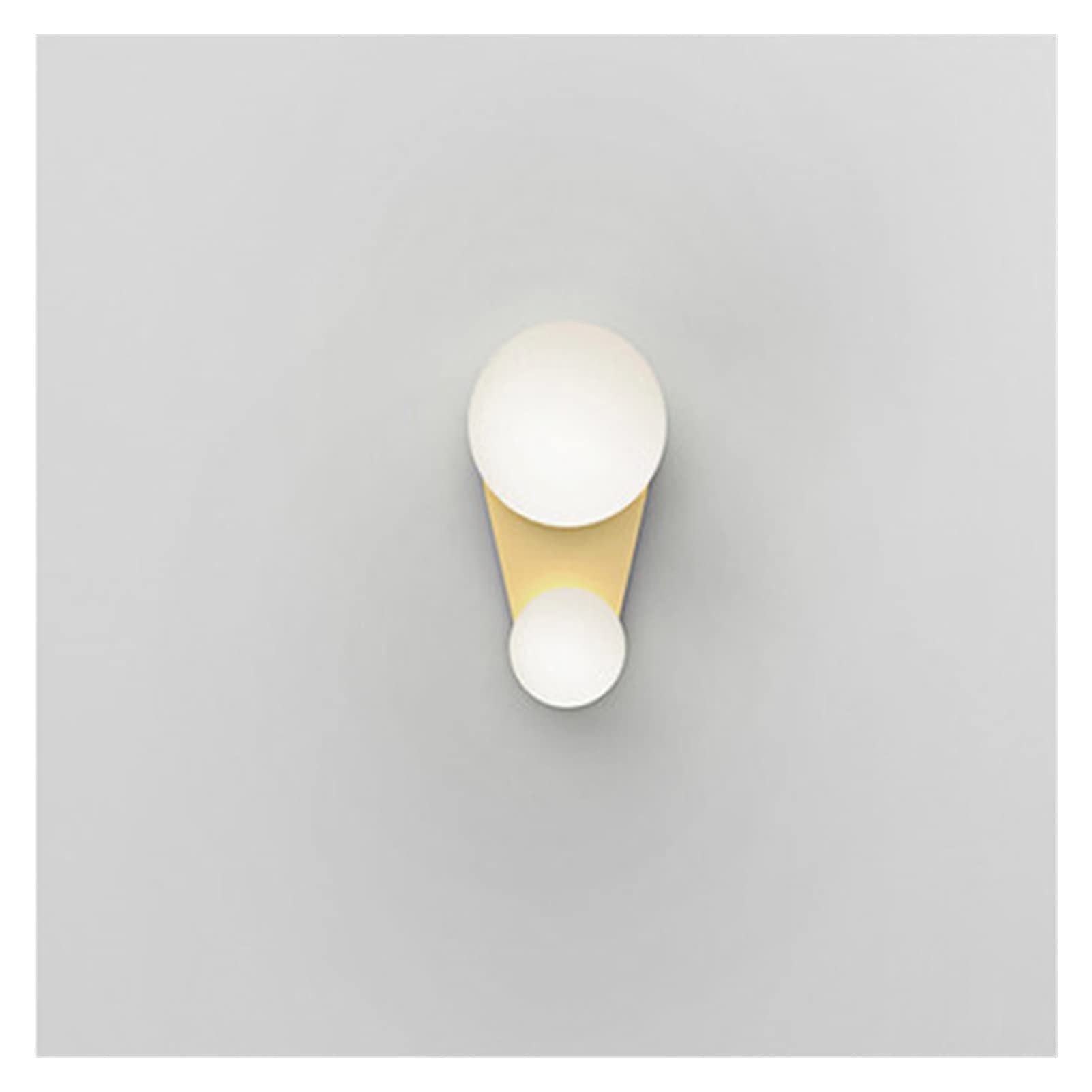 VDOQTLJT Wall lamp Lamp Minimalist Corridor Aisle Designer - Bedroom Study Background Simple Household 's Small Sconce(Dgoldsection,Warmlight)