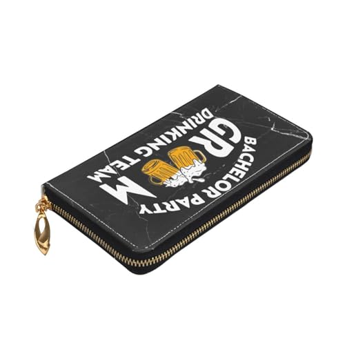 Bachelor Party Groom Drinking Team Wallet Card Bag4