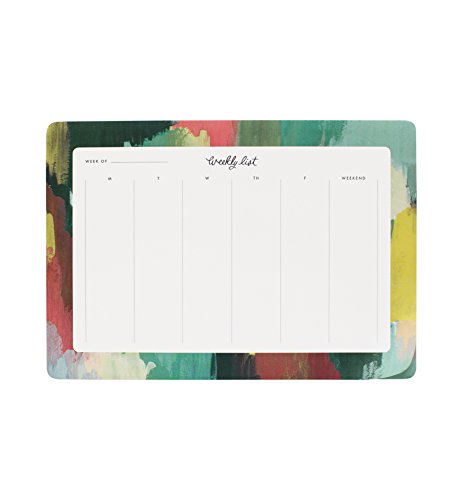 Rifle Paper Co. Paint Strokes Weekly Planner Desk Pad Mouse Pad