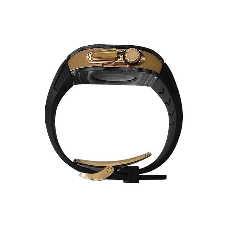 Protéger Apple Watch avec style : Kit Mod carbone et bracelet silicone iWatch
