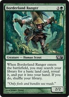 Magic The Gathering - Borderland Ranger - Magic 2010 - Foil