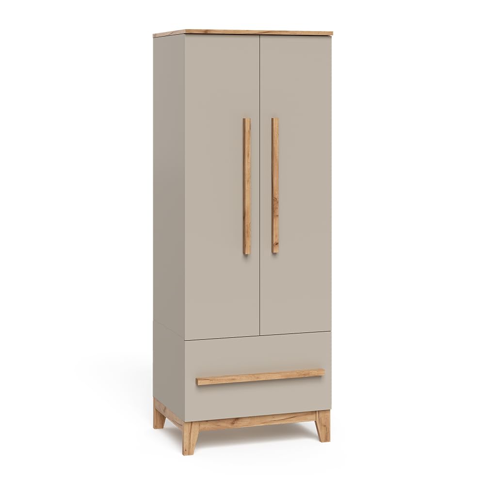 VitaliSpa Armadio per bambini Malia 70 x 186.8 cm Cashmere Artigianale
