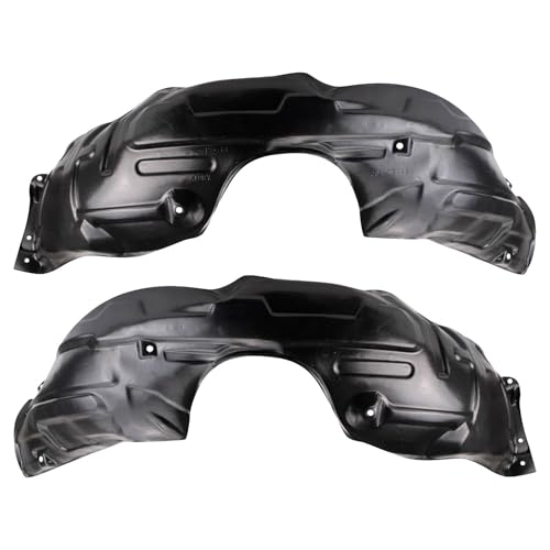 TRQ Front Inner Fender Liner Set Compatible with 2002-2006 Toyota