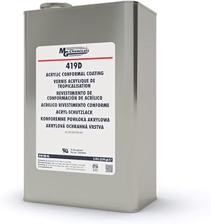 MG Chemicals Clear Premium Acrylic Conformal Coating, 1 gal, Metal Can