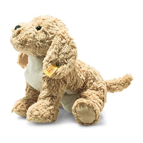 Steiff 099175 Dog Plush, Beige, 26 cm Cover