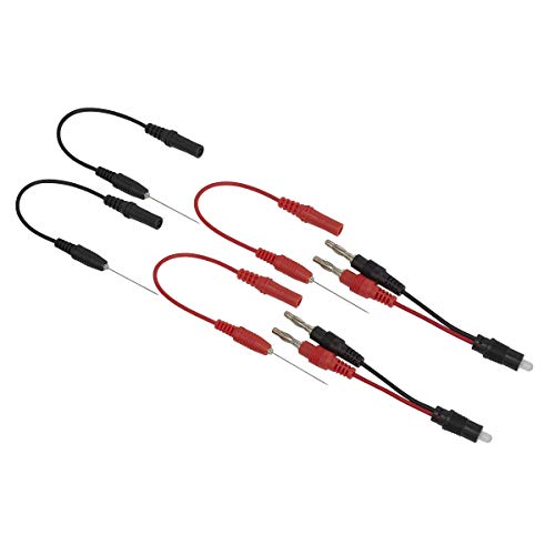 Image of Sealey Nlts01 6pc Noid Light Test Lead Set
