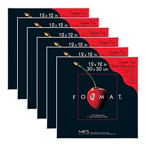 Image of MCS, White 12x12 Inch Format Frame 6-Pack, 12 x 12