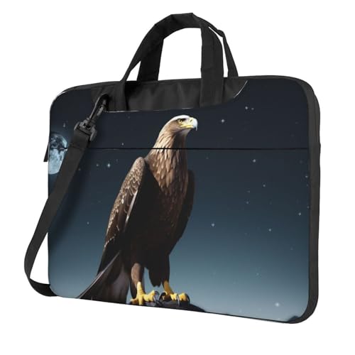 Sac à bandoulière ordinateur aigle et étoiles idéal pour le bureau et les trajets urbains