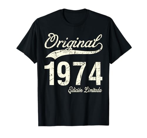 Original 1974 Edición Limitada Cumpleaños 51 Años Camiseta