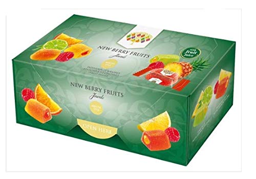 Meltis New Berry Fruits Jewels Jellies 300g (Pack of 6)