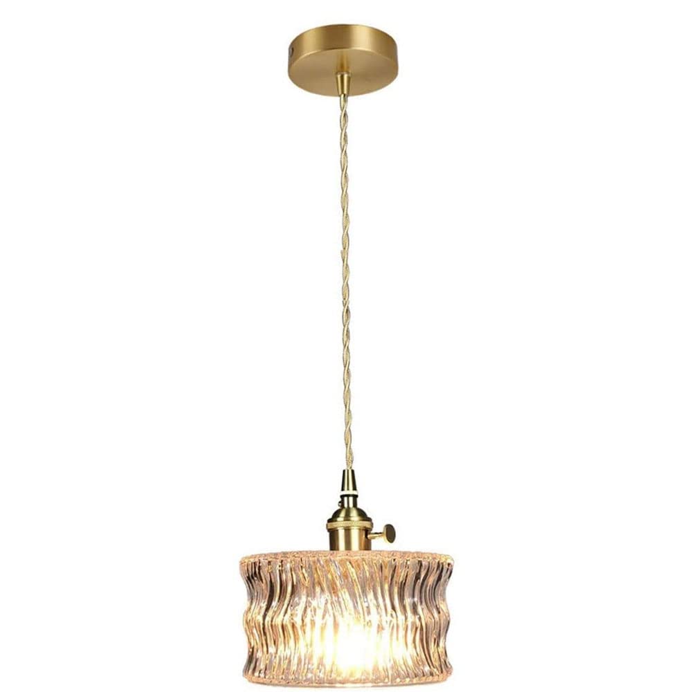 HXYSXHJUO Glass Pendant Light For Kitchen Island 1- Modern Linear Barn Hanging Chandelier Lighting Dining Room Cluster Ceiling Fixture Foyer