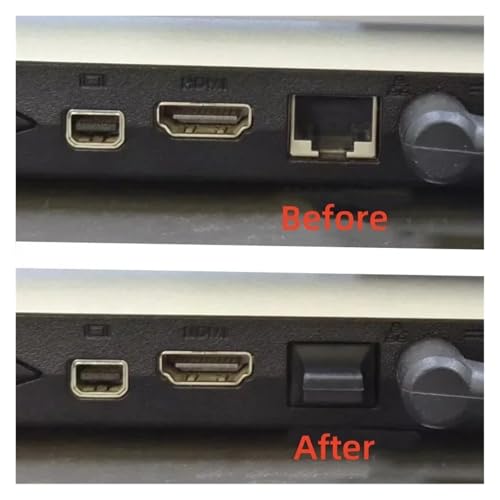 Fundas antipolvo RJ45 Ethernet para mantener limpio el estudio en casa 4