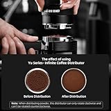 MHW-3Bomber Yu Series Coffee Distributor 58mm, infinitely Variable Espresso Distribution Tool with Sound Feedback, Coffee Leveler fits for 58mm Portafilter, Coffee Machine Accessories Model: T5848-OS - Image 6