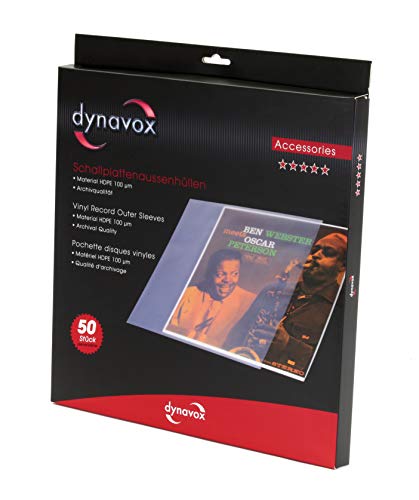 Dynavox Lot de 50 Pochettes en Vinyle pour disques vinyles Transparent - Les Beatles, Paul McCartney, John Lennon, RIngo Starr, George Harrison Dynavox Lot de 50 Pochettes en Vinyle pour disques vinyles Transparent – Image 4