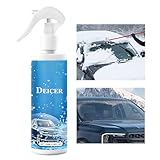 Élimination facile de la glace : conçu pour faire fondre la neige et la glace instantanément, ce dégivrage pour pare-brise rétablit une visibilité claire et améliore la sécurité de conduite pour les utilisateurs confrontés au gel inattendu ou au gel dans leur véhicule, facilitant ainsi les déplacements quotidiens avec une solution pratique qui élimine la glace de manière rapide et fiable, garantissant que les pare-brise sont exempts d'obstruction en peu de temps pour une conduite Sans P