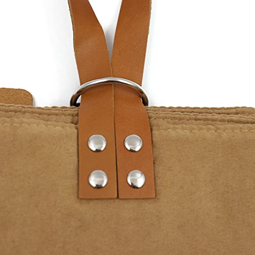 Paws&Co Hundedecke für unterwegs faltbar tragbar perfekt für Camping Picknick Outdoor (Braun, 75x50cm)