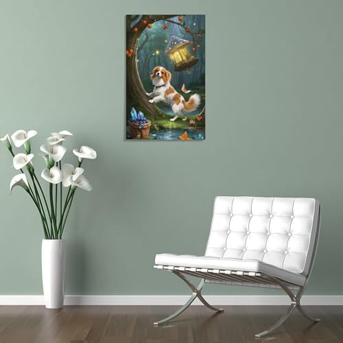 Impression sur toile papillon décoration premium - 5