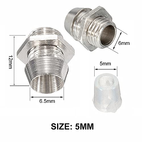 Base montaje panel LED 5 mm, 30 soportes con acabado de bisel resistente 3